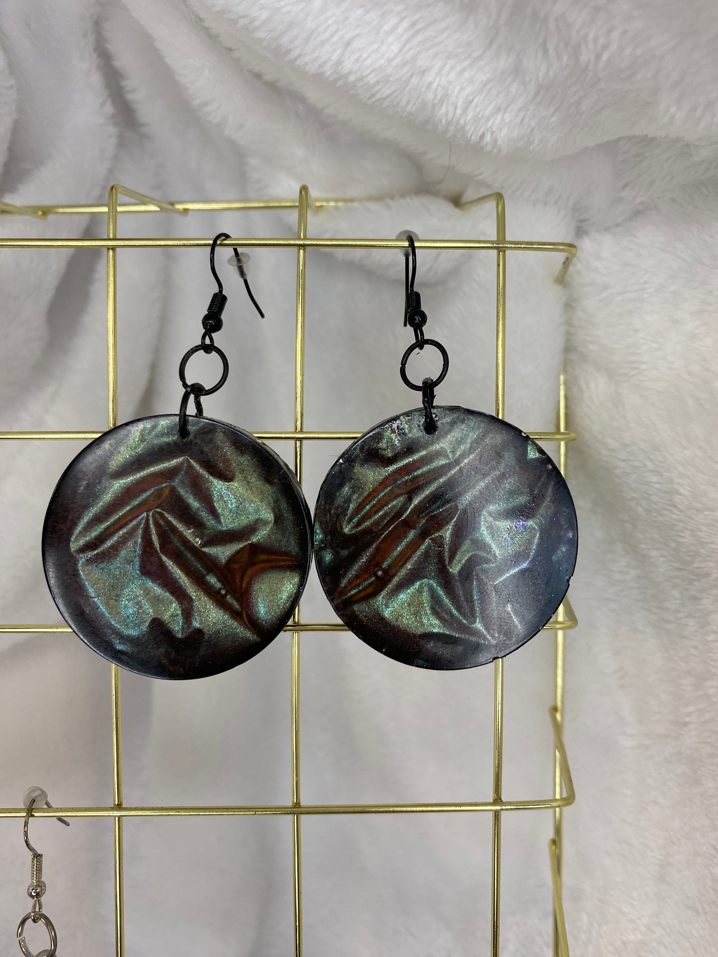 Colorshift Earrings Circle Shaped
