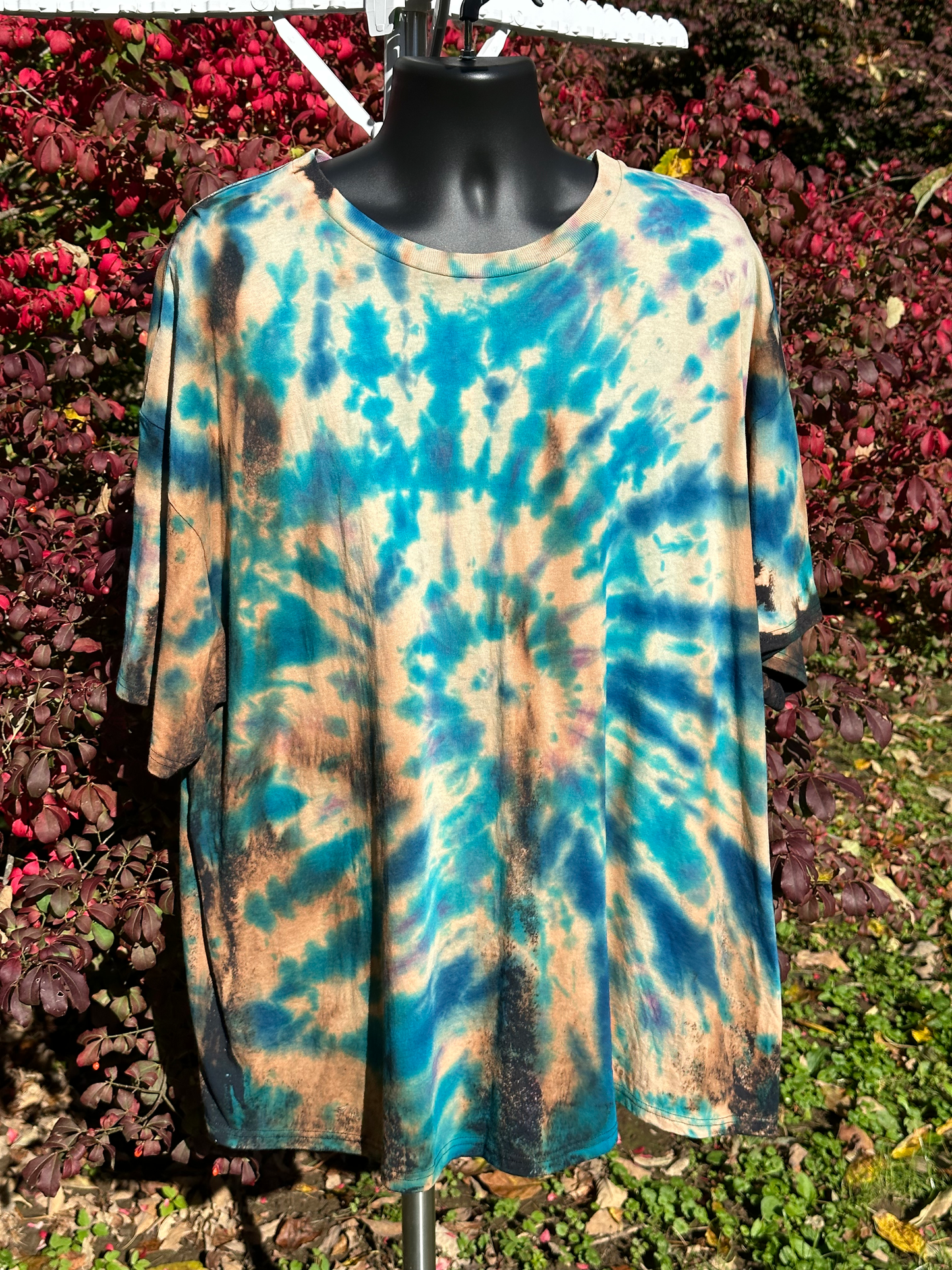 3 XL Reverse Tie Dye Tee Shirt