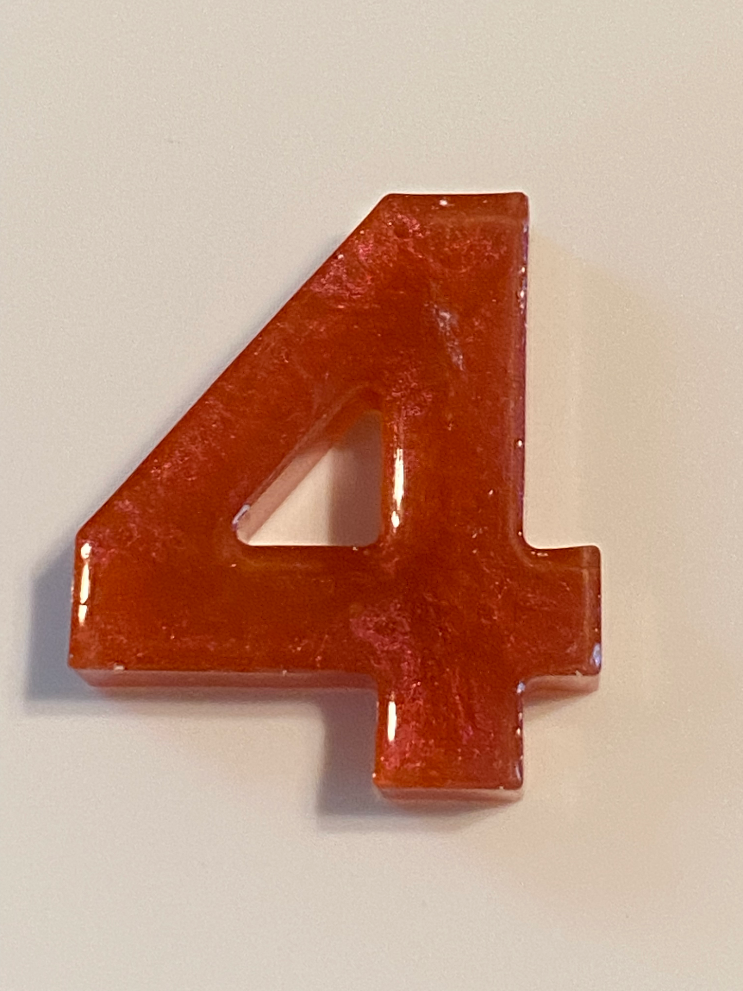 Basic Style Letters - Custom Resin Keychains