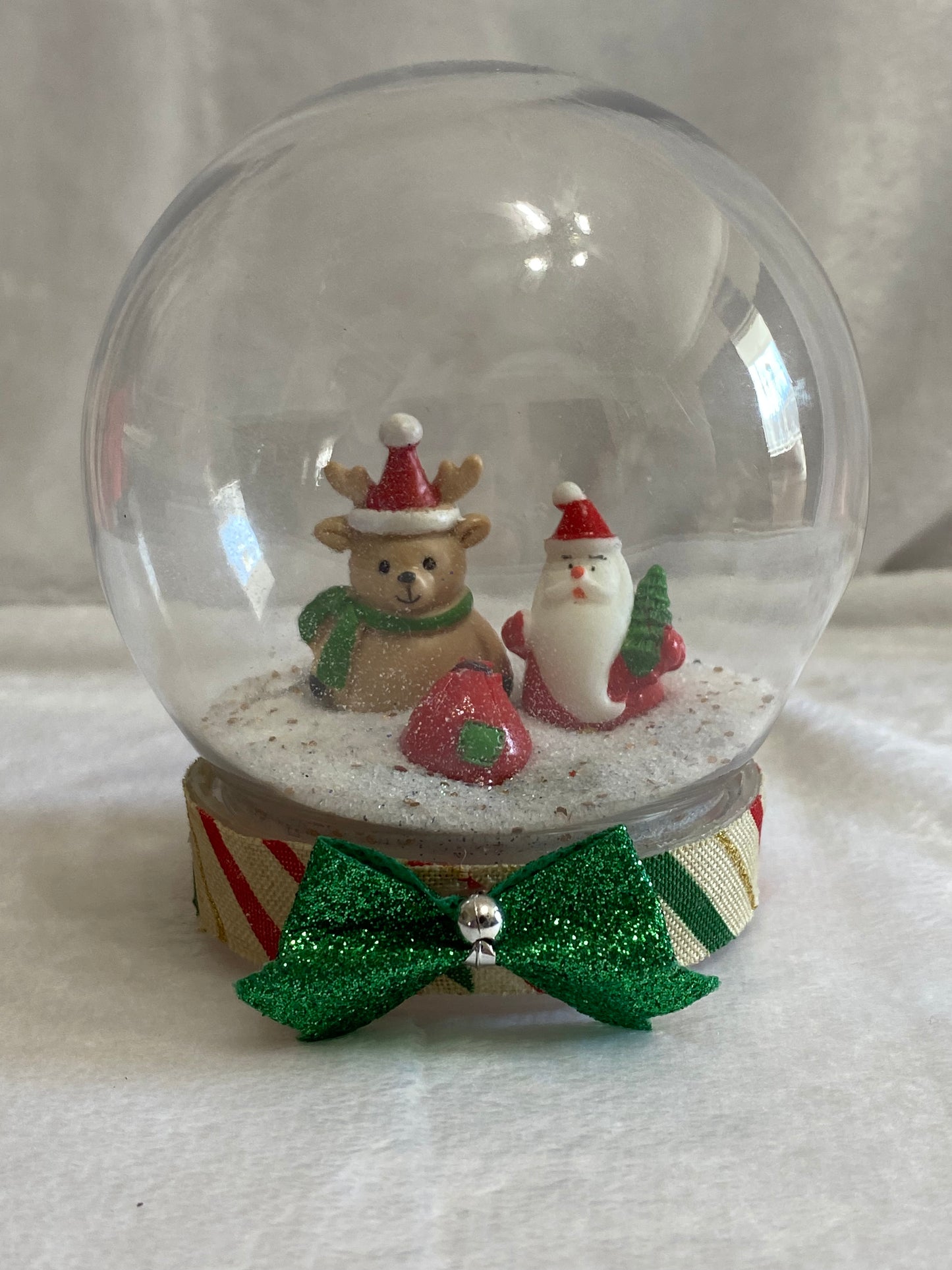 Waterless SnowGlobe