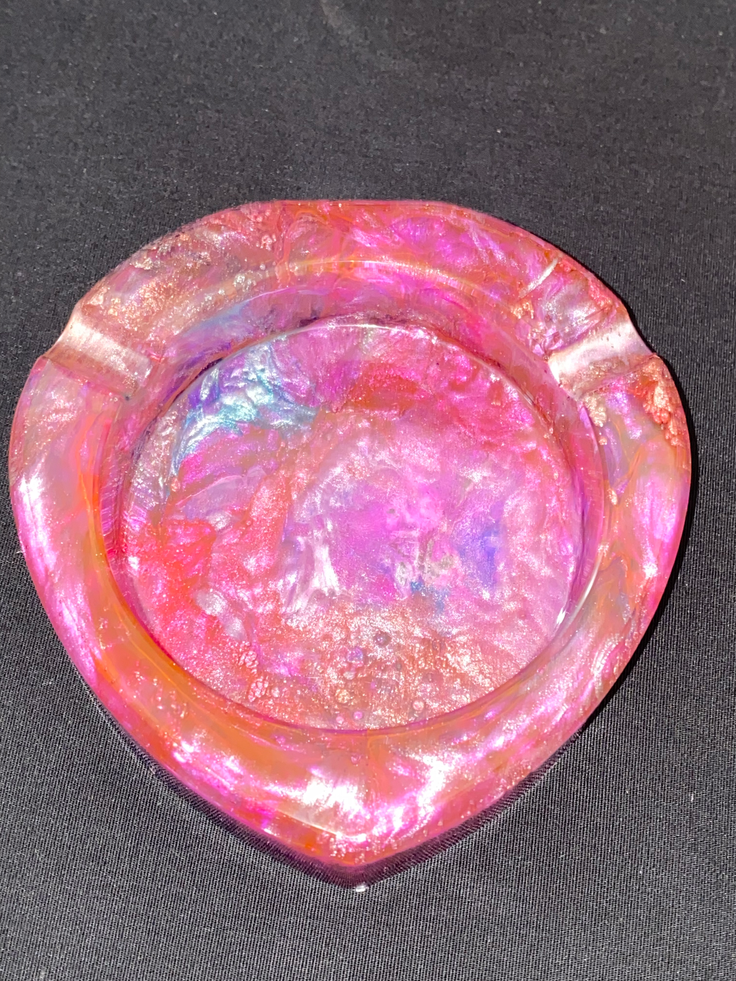 Purple, Pink & Blue Ashtray