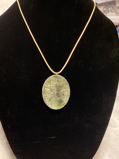 Green Shimmer Necklace