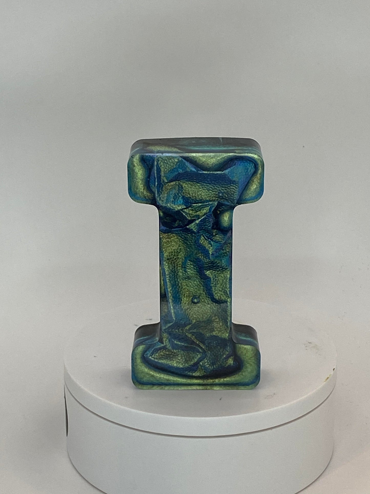 4 inch Resin Letters with Colorshift Mica Powders