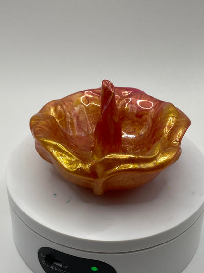 Rose Shape Ring Holder