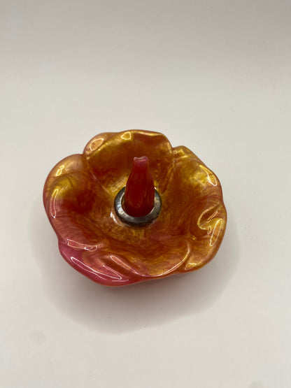 Rose Shape Ring Holder