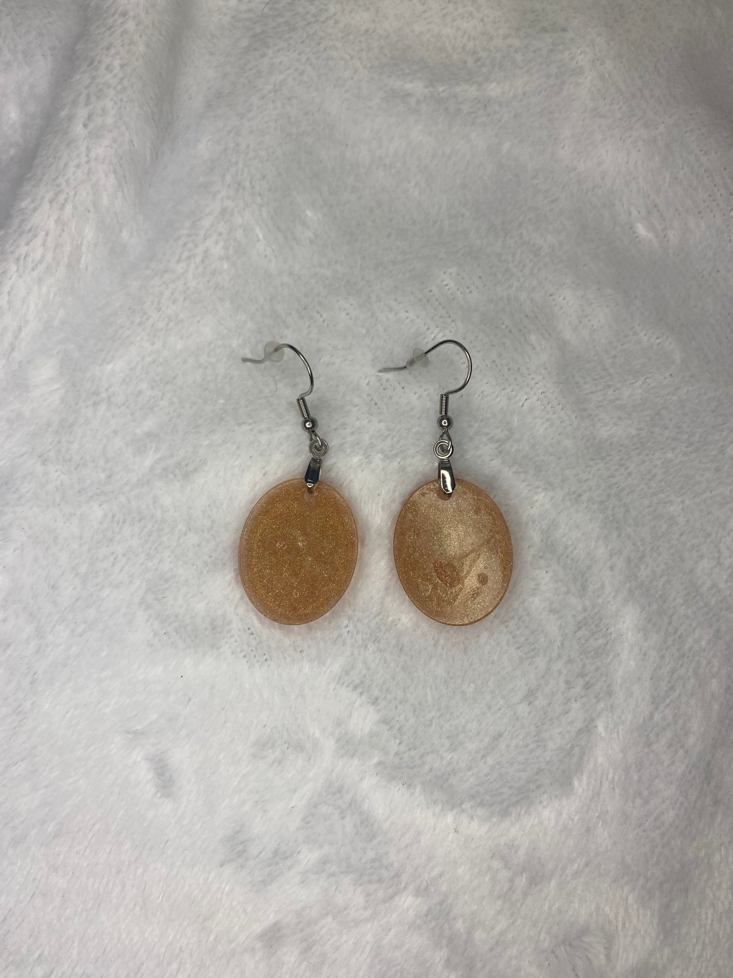 Brown with hints of Green Earrings
