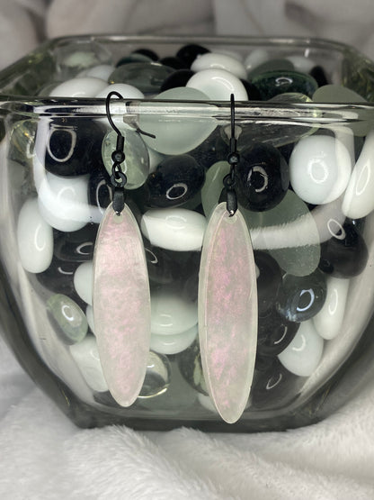 Iridescent Oval Earrings