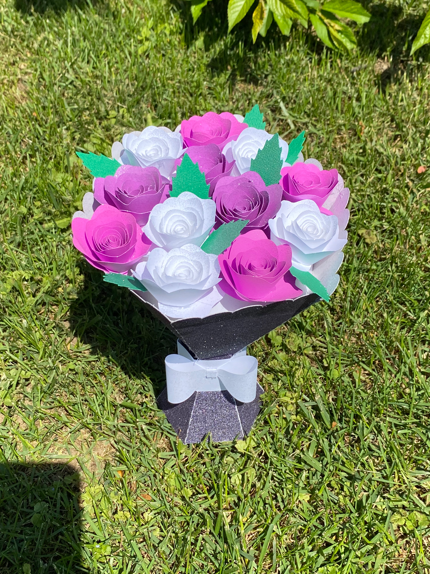 Custom Cardstock Bouquets