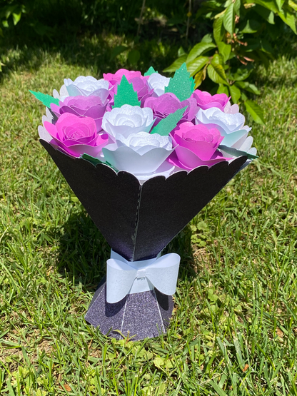 Custom Cardstock Bouquets
