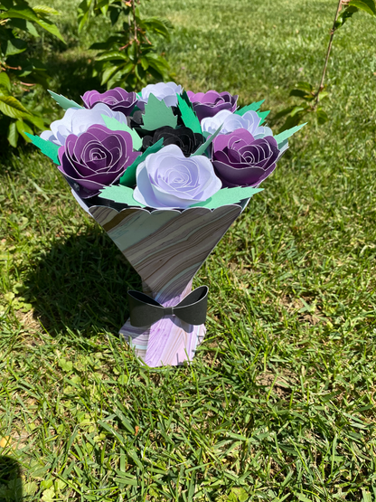 Custom Cardstock Bouquets
