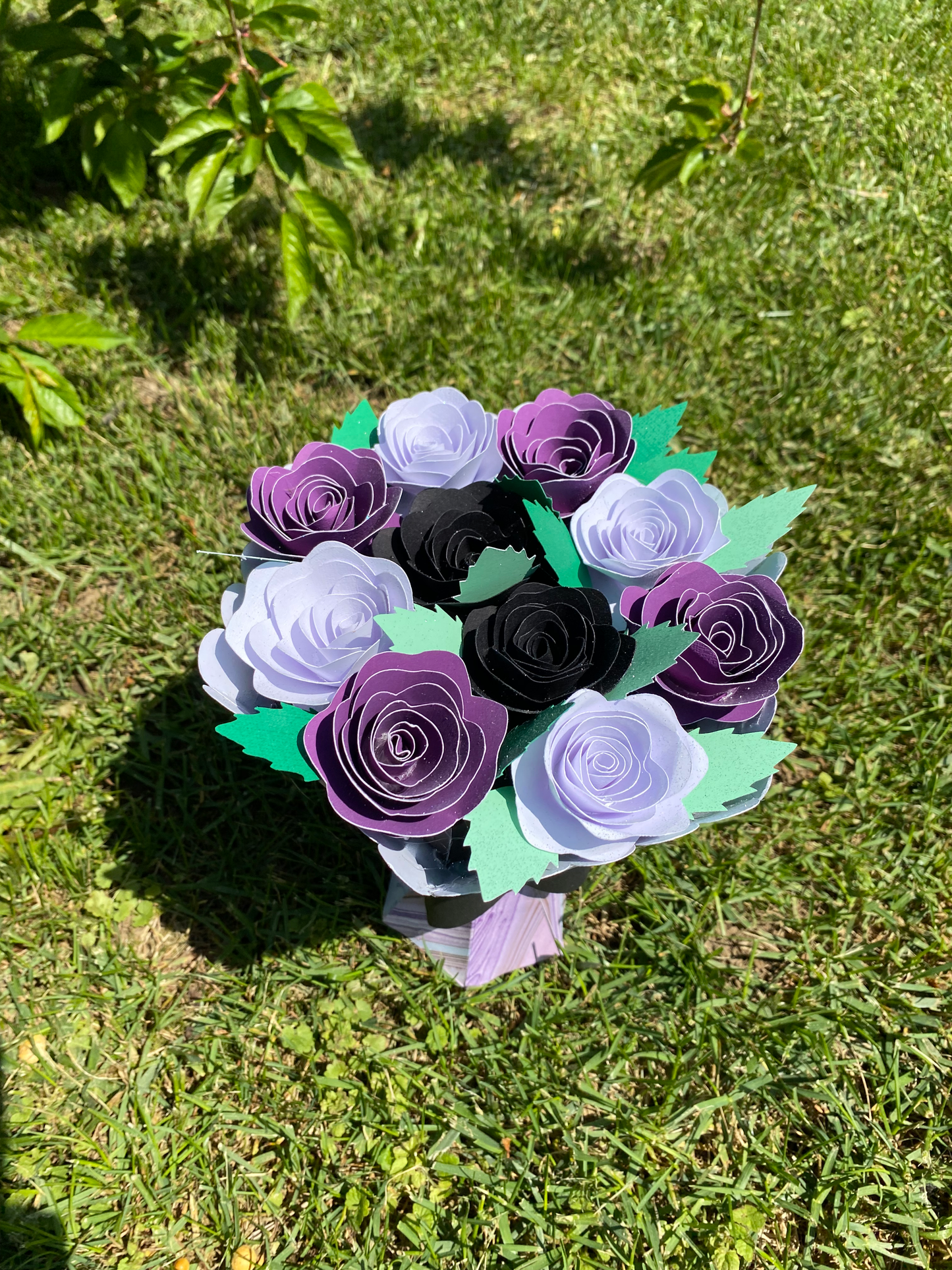 Custom Cardstock Bouquets