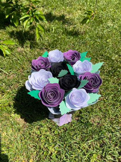 Custom Cardstock Bouquets