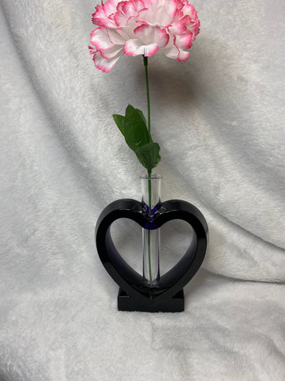 Heart Shape Single Flower Vases