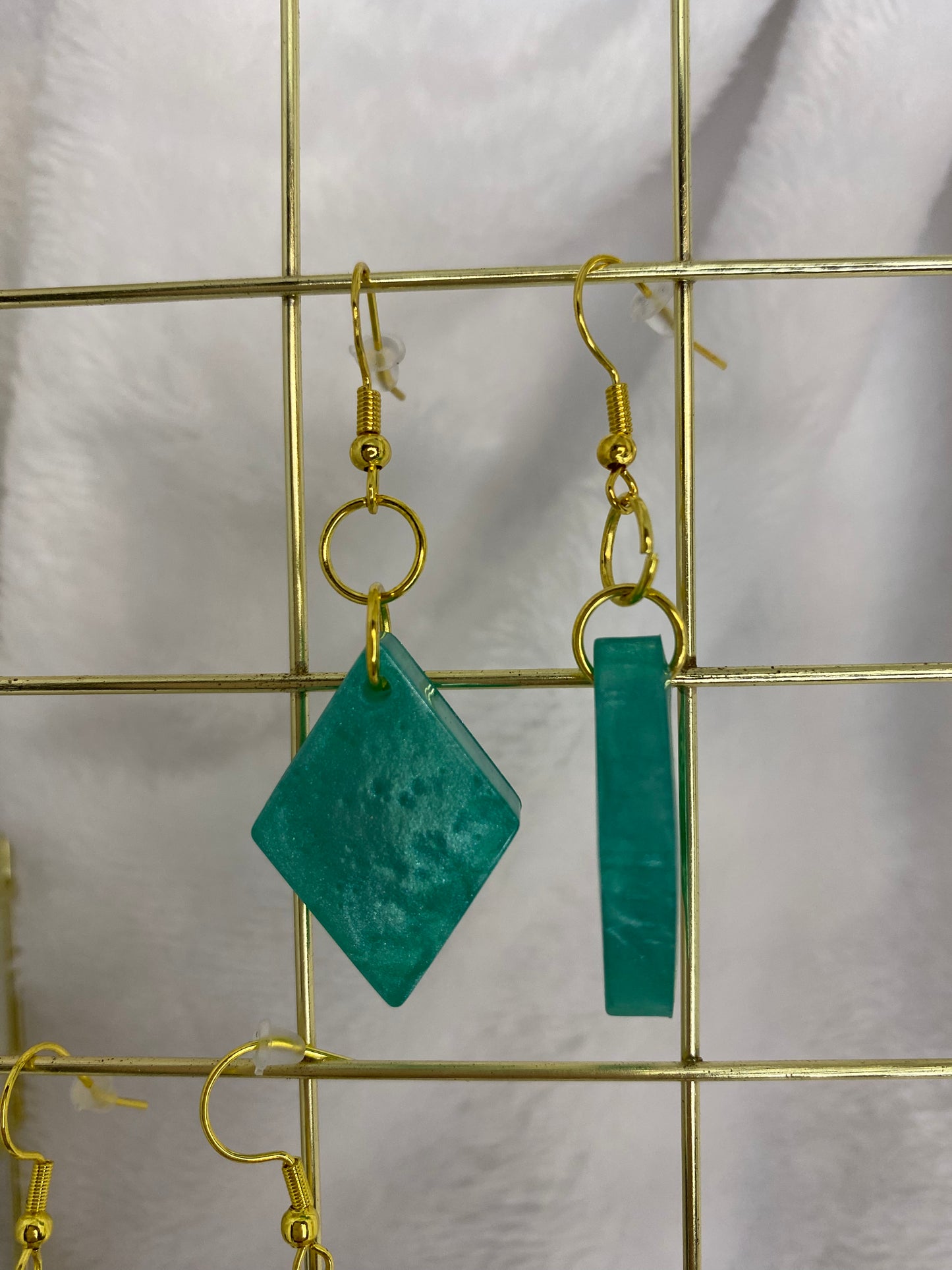 Blue/Green Earrings