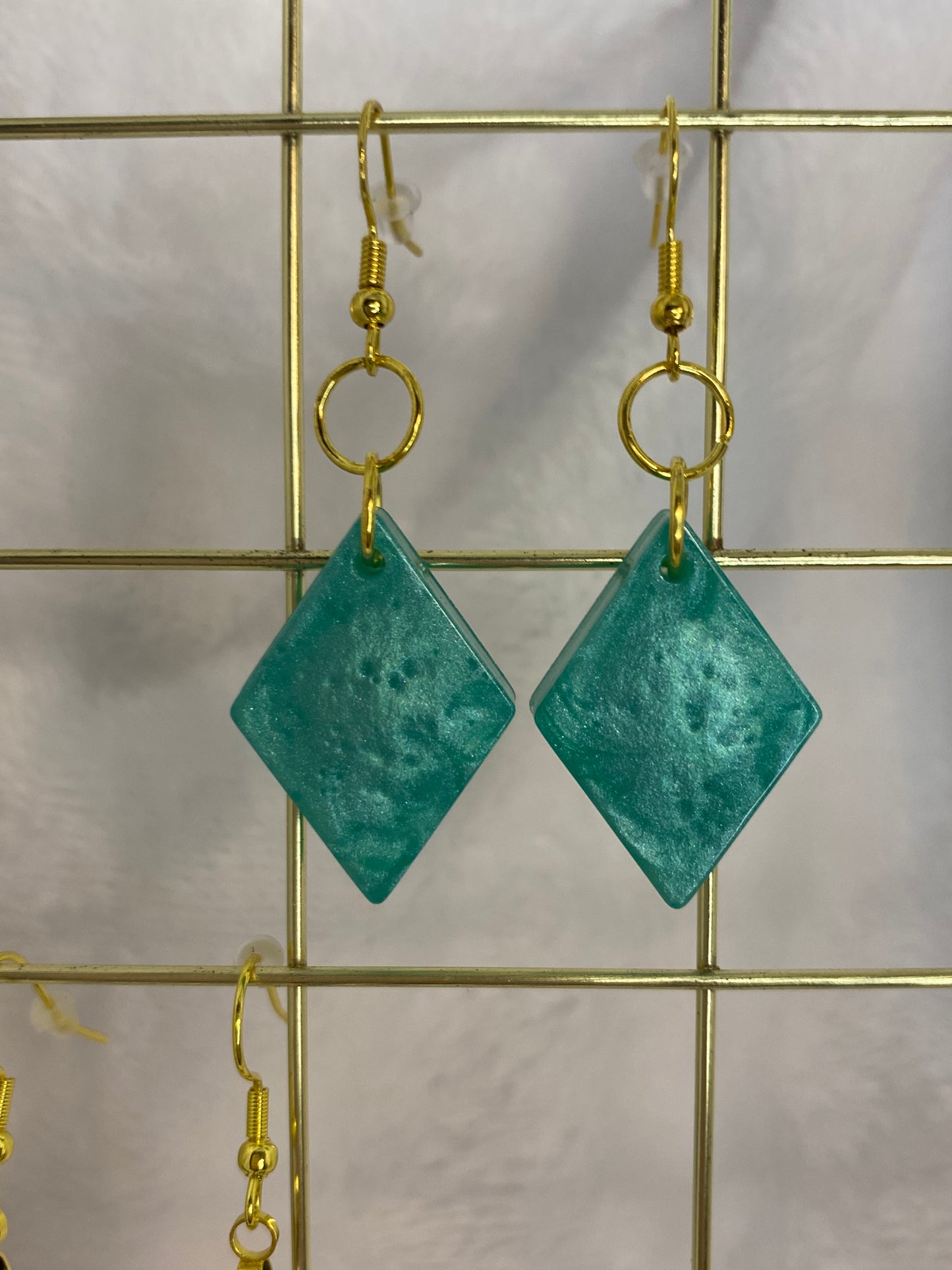 Blue/Green Earrings