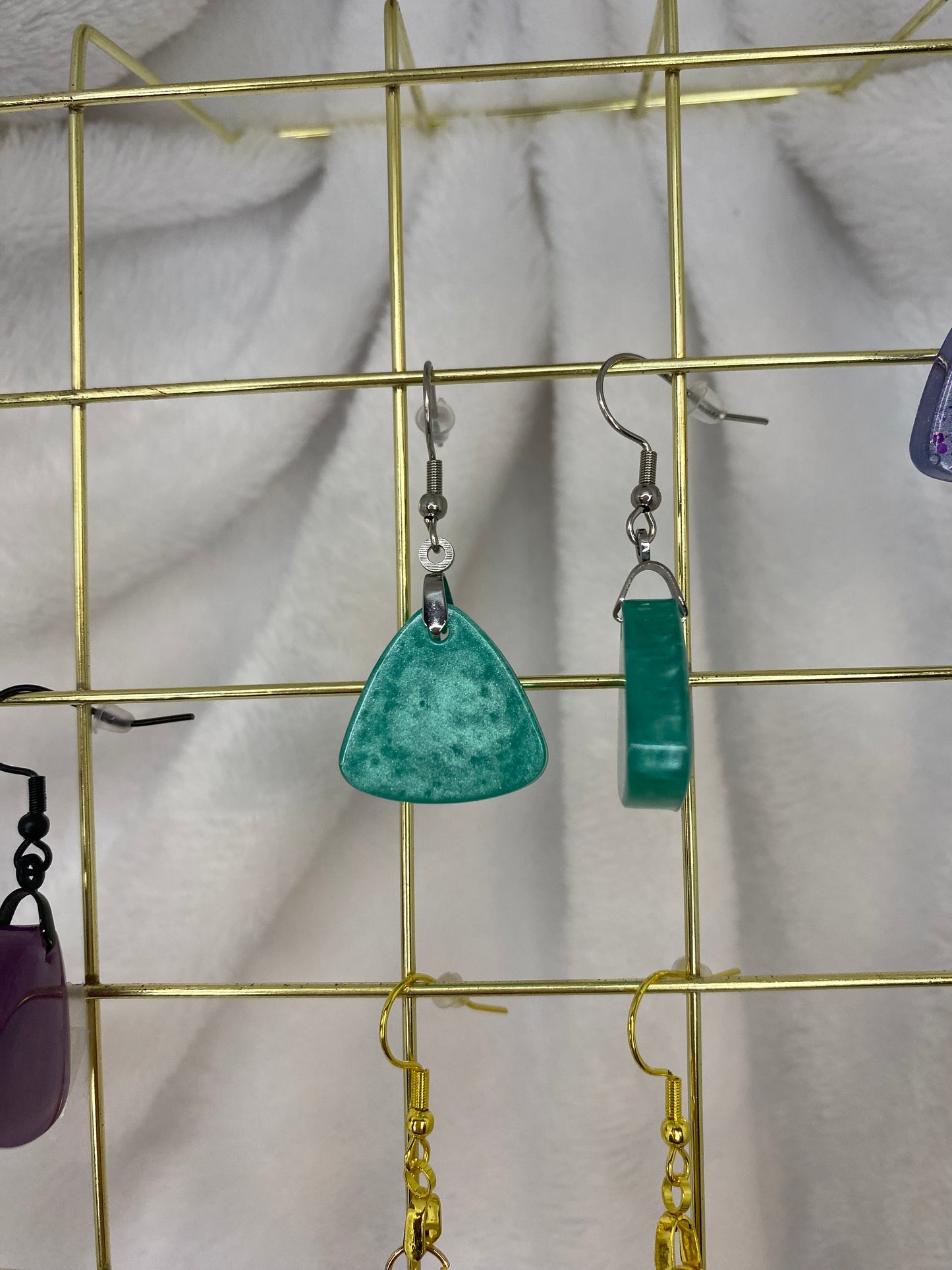 Blue/Green Earrings
