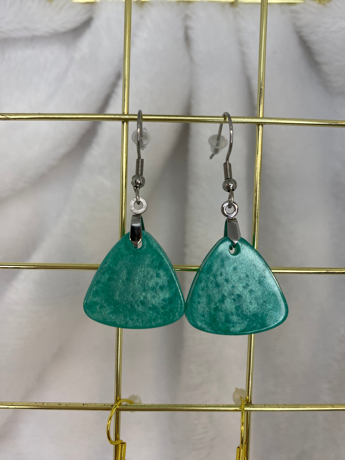 Blue/Green Earrings