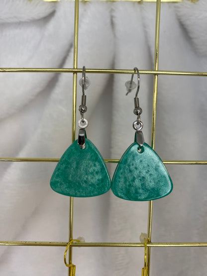 Blue/Green Earrings