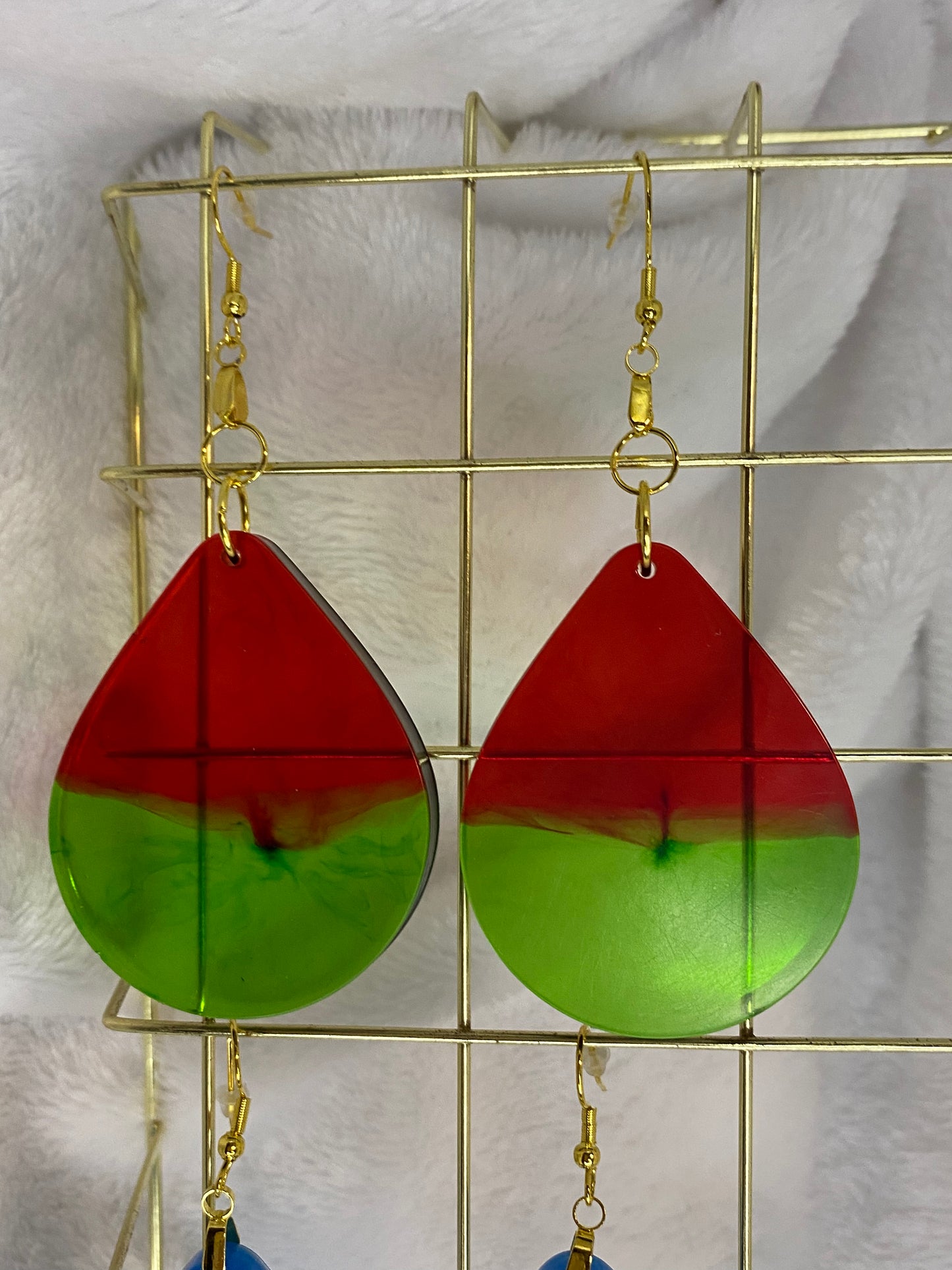 Red & Green  Earrings