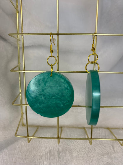 Blue/Green Earrings