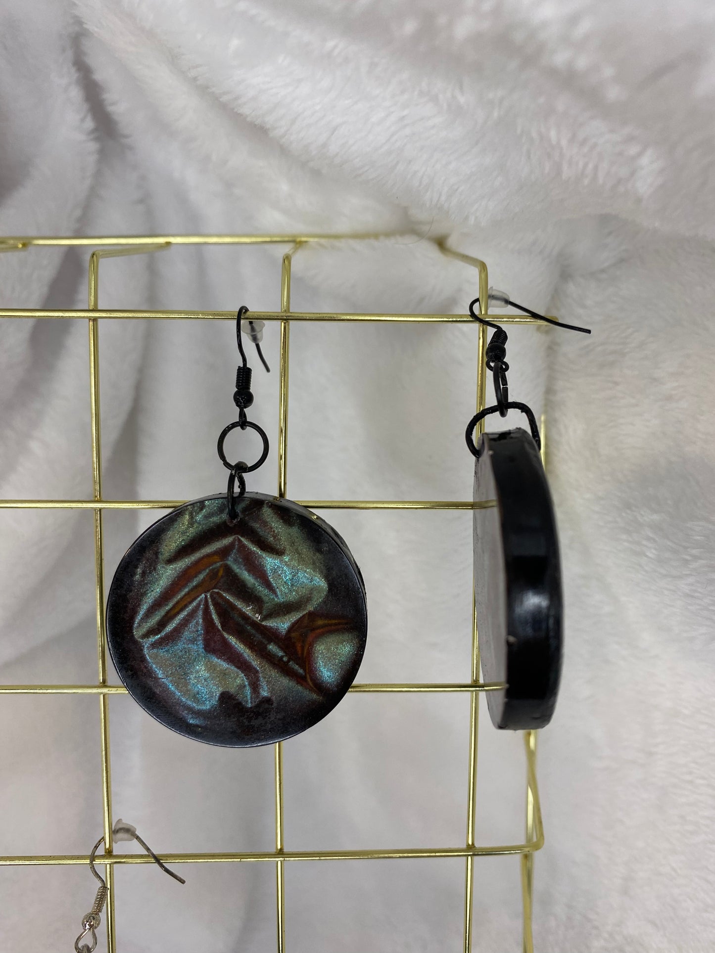 Colorshift Earrings Circle Shaped