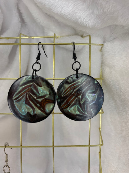 Colorshift Earrings Circle Shaped