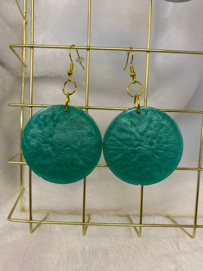Blue/Green Earrings