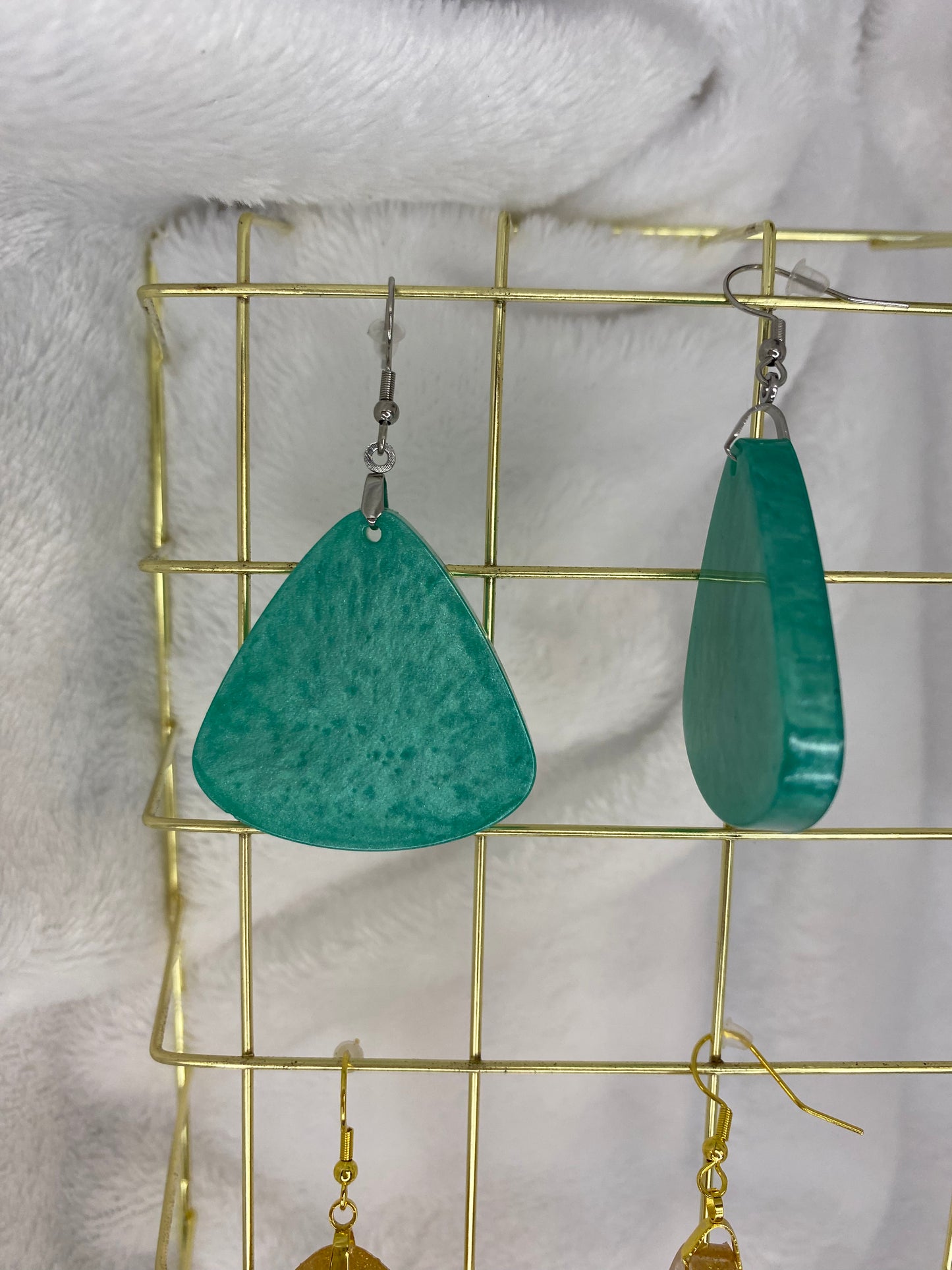 Blue/Green Earrings