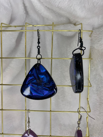 Colorshift Earrings Triangle Shaped