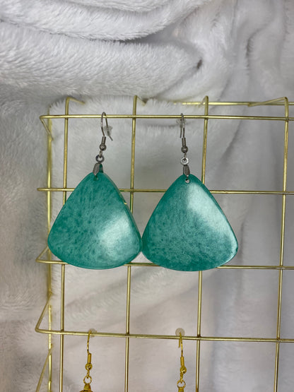 Blue/Green Earrings