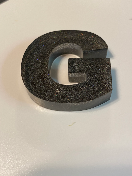 Basic Style Letters - Custom Resin Keychains