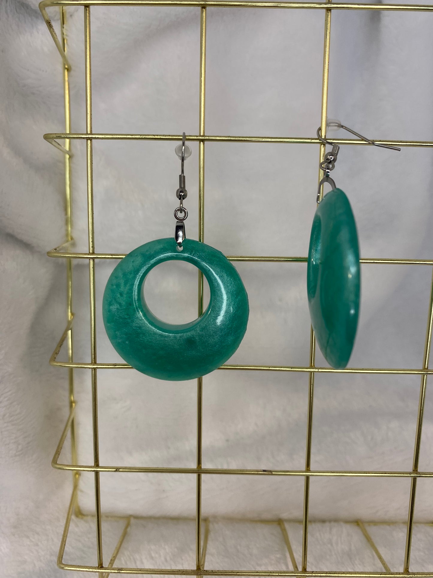 Blue/Green Earrings