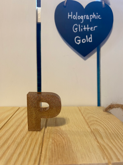 Basic Style Letters - Custom Resin Keychains