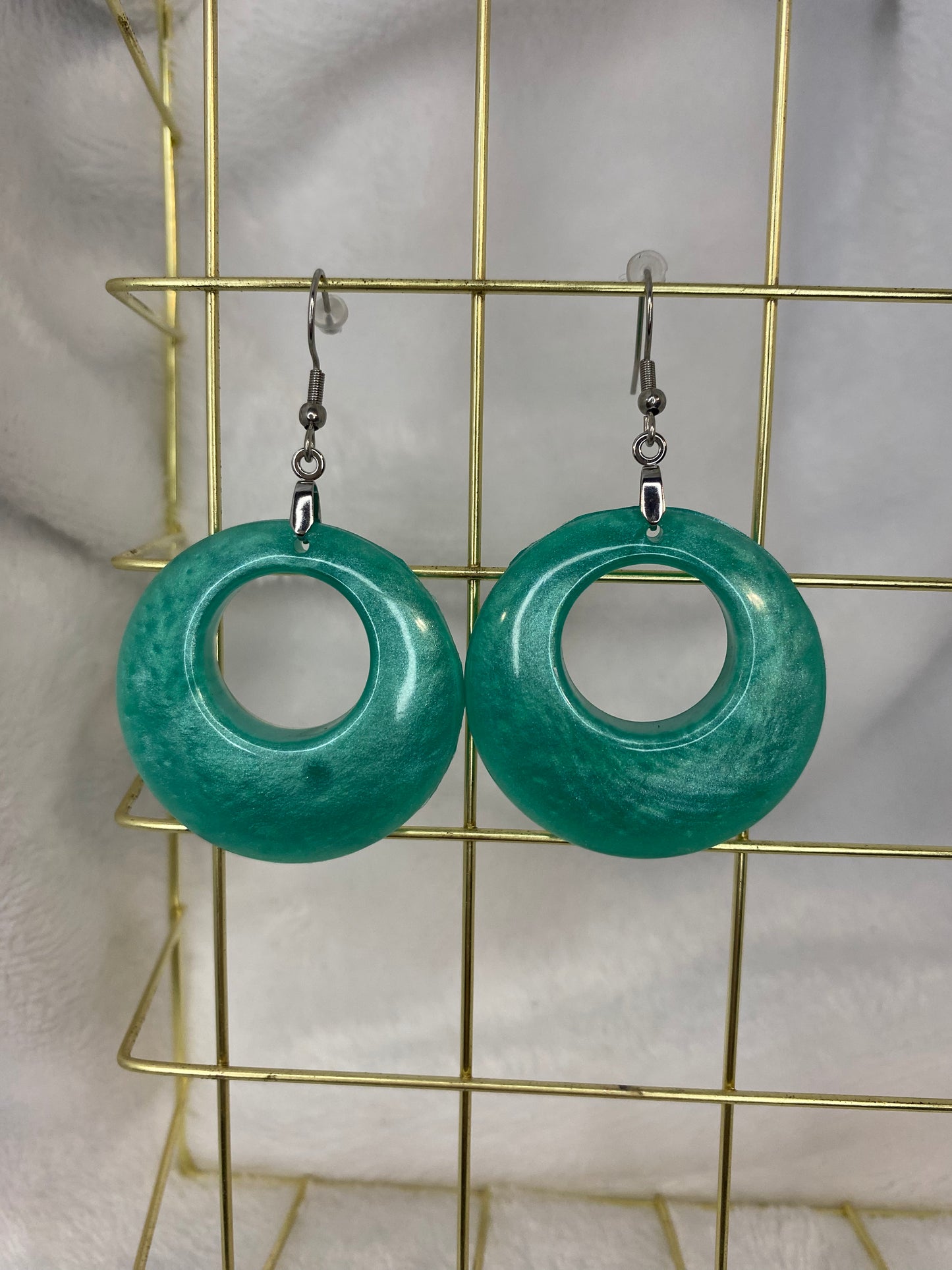 Blue/Green Earrings