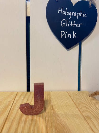 Basic Style Letters - Custom Resin Keychains