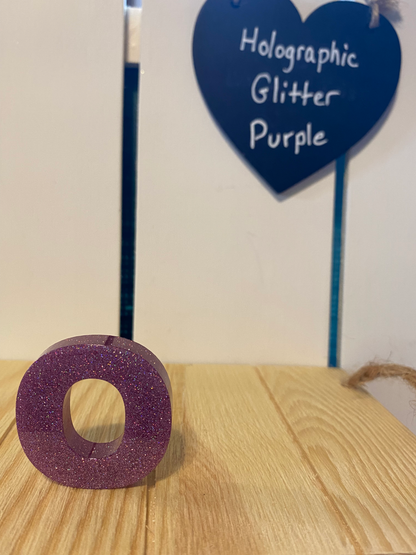 Basic Style Letters - Custom Resin Keychains