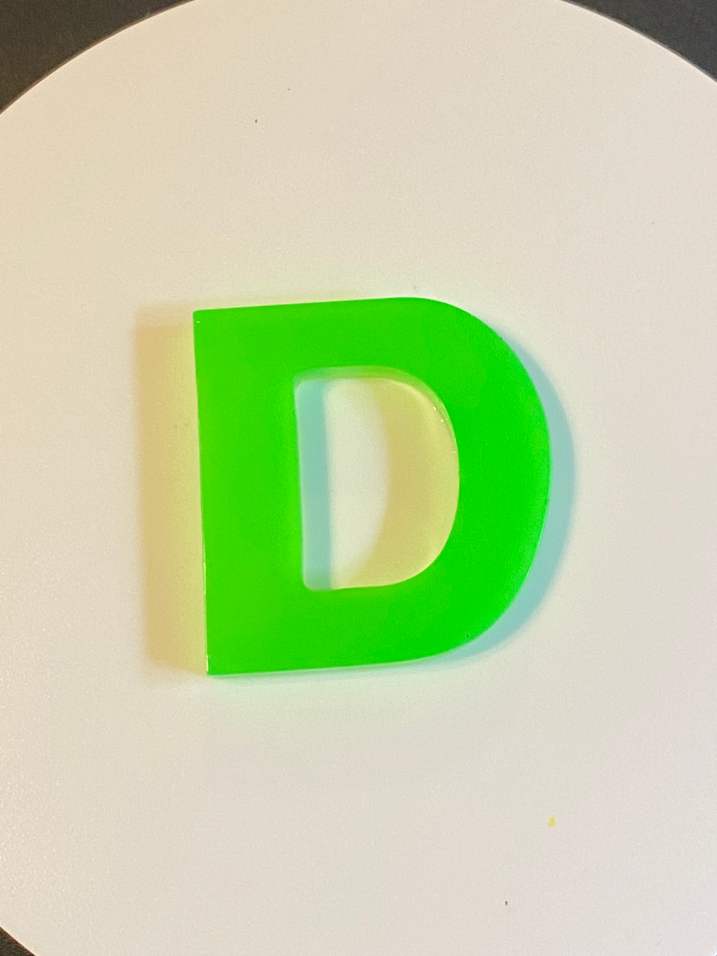 Basic Style Letters - Custom Resin Keychains