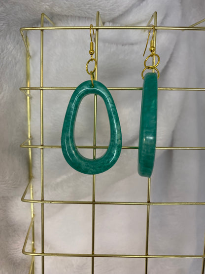 Blue/Green Earrings