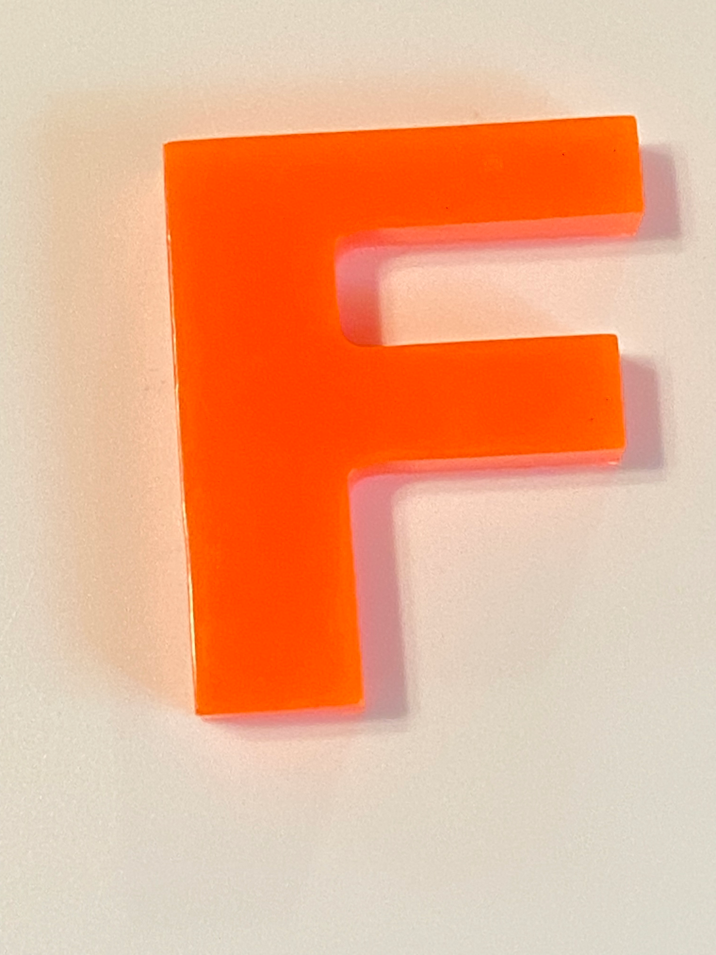 Basic Style Letters - Custom Resin Keychains