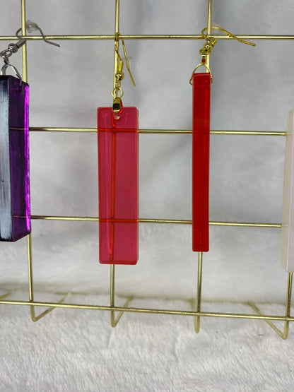 Crimson/Red Earrings