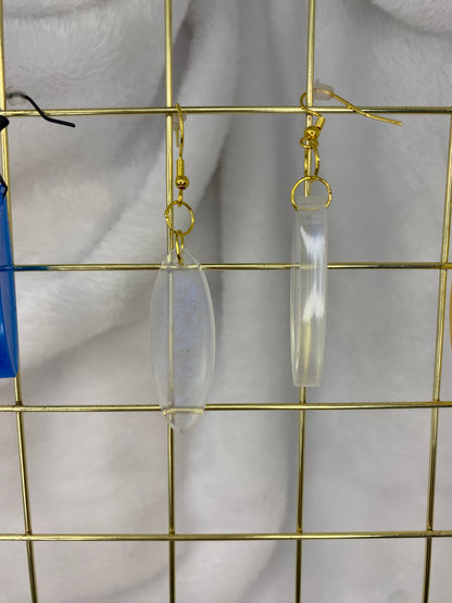 Iridescent Oval Earrings