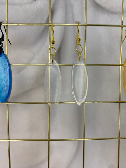 Iridescent Oval Earrings