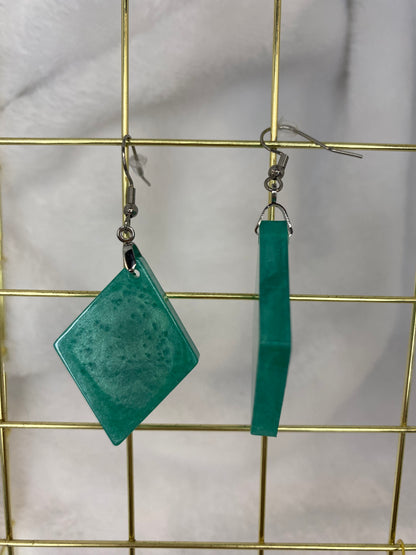 Blue/Green Earrings