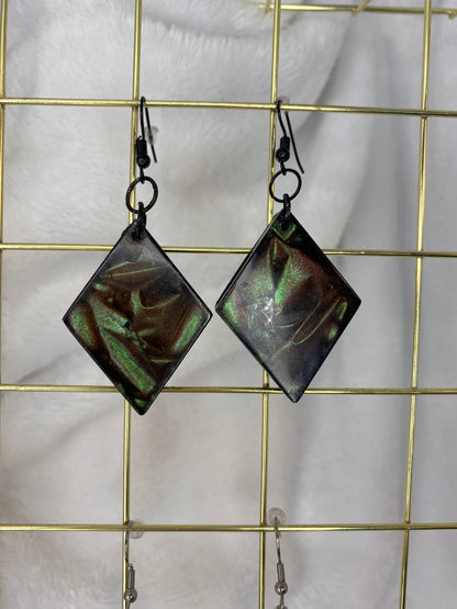 Colorshift Earrings Diamond Shaped