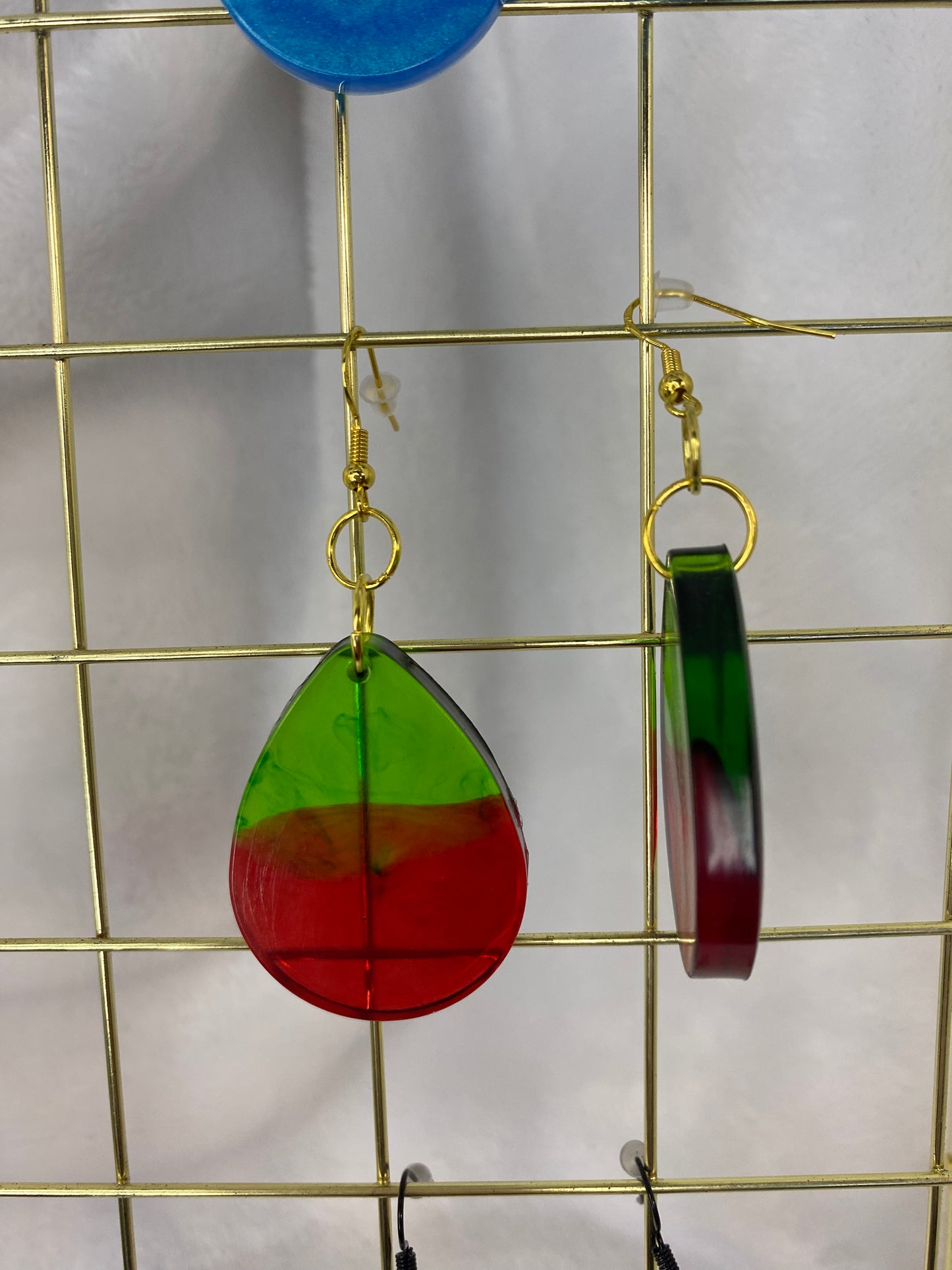 Red & Green  Earrings