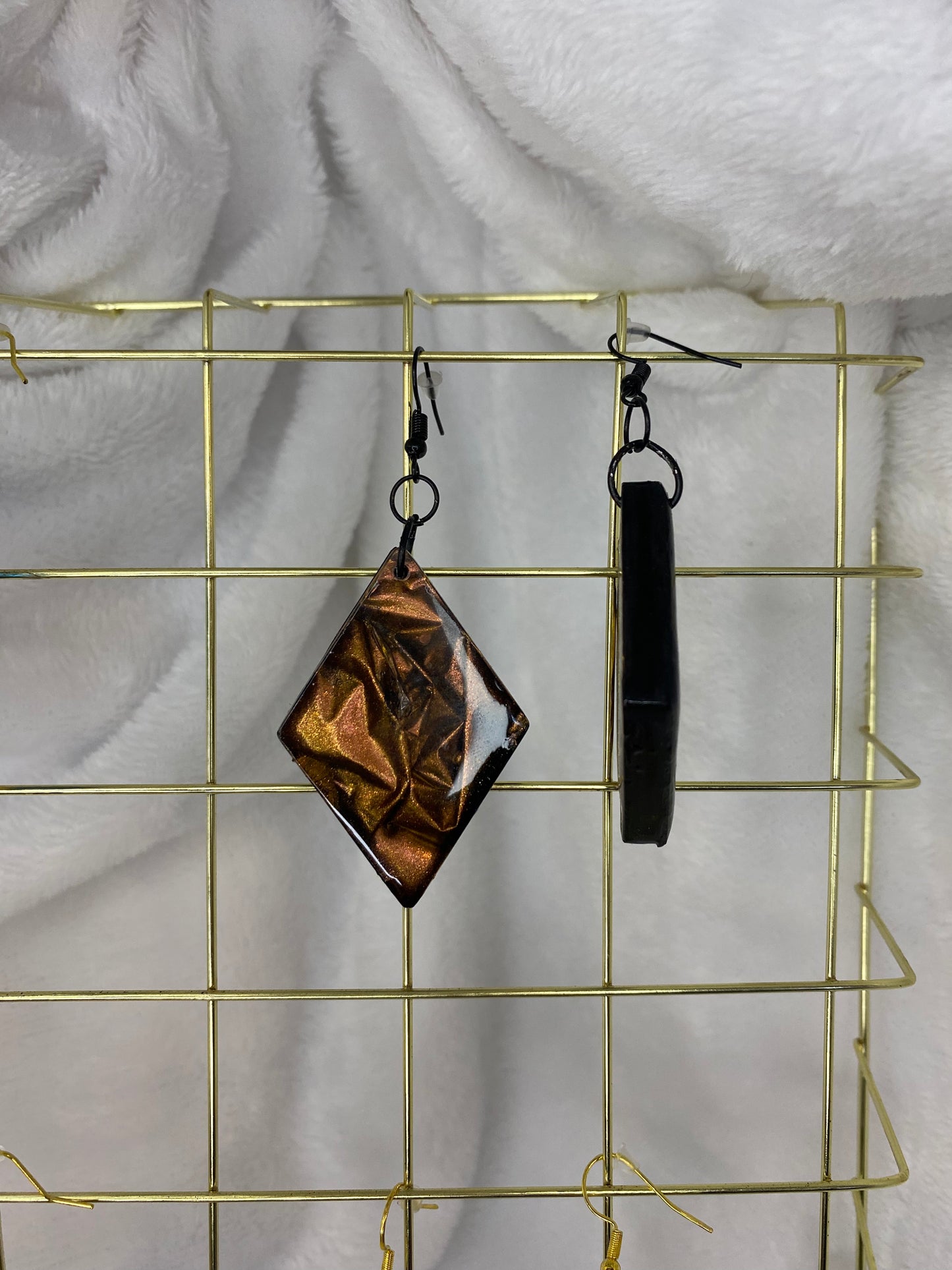 Colorshift Earrings Diamond Shaped