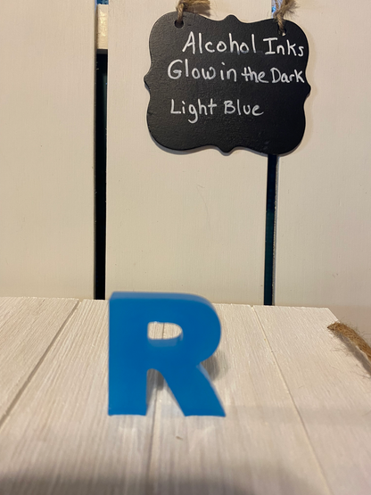 Basic Style Letters - Custom Resin Keychains