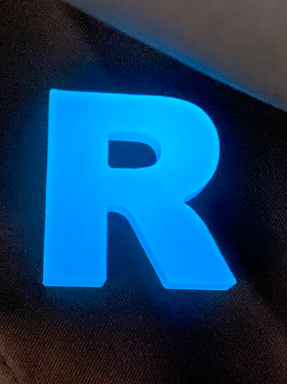 Basic Style Letters - Custom Resin Keychains