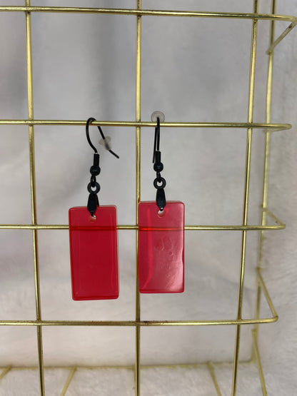 Crimson/Red Earrings