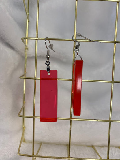 Crimson/Red Earrings